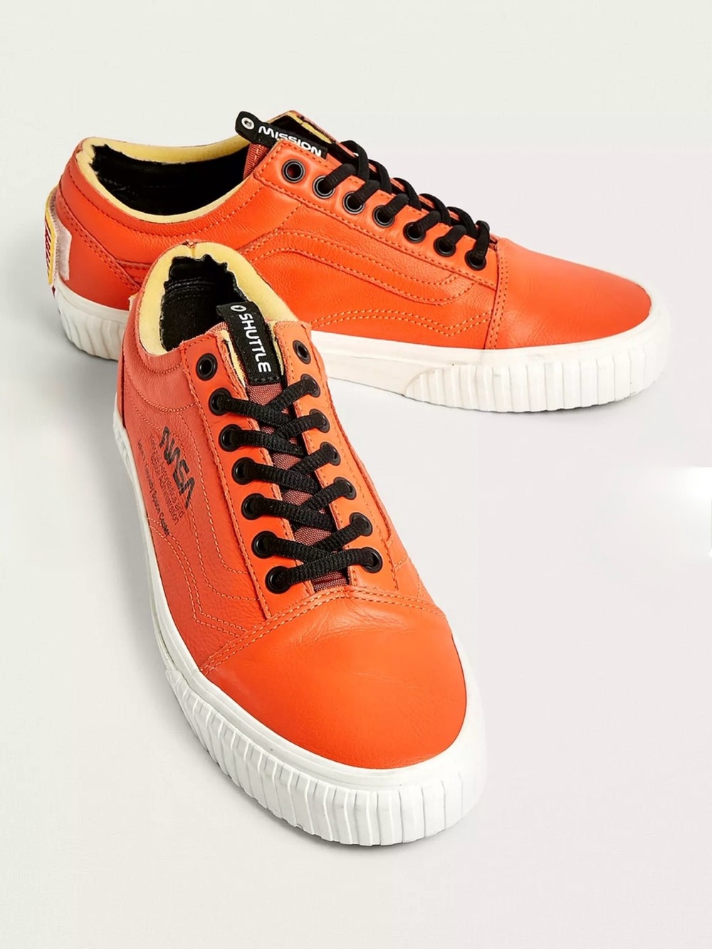 Vans x NASA Old Skool Space Voyager Firecracker Orange Retro Collectible Sneaker